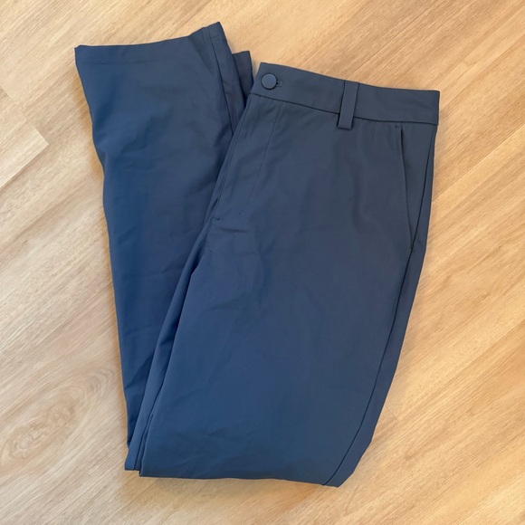 Men's Willit Navy Golf Pants - Picture 1 of 4